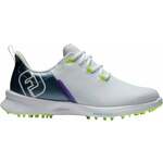 Footjoy FJ Fuel Sport Womens Golf Shoes White/Pink/Blue 38
