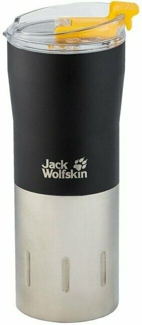 Termo lonček Jack Wolfskin - srebrna. Termo lonček iz kolekcije Jack Wolfskin.