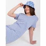 Factoryprice Ženska črtasta mini obleka STITCH &amp; SOUL svetlo modra D16054M30315A_383794 S