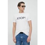 Bombažna kratka majica Joop! bela barva - bela. Lahkotna kratka majica iz kolekcije Joop!. Model izdelan iz tanke, elastične pletenine. Izjemno zračen, udoben material.