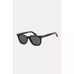 Sončna očala Zegna črna barva, EZ0248_5005R - črna. Sončna očala iz kolekcije Zegna. Model z enobarvnimi stekli in okvirji iz plastike. Ima filter UV 400.