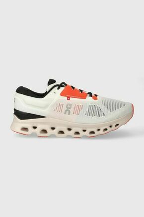 Tekaški čevlji On-running Cloudstratus 3 bela barva