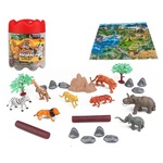 Komplet živali za safari 21 kos