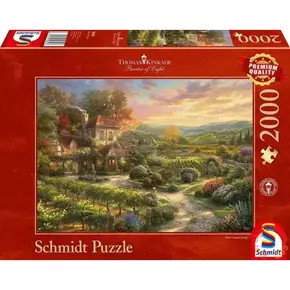 Schmidt Puzzle Hiša pri vinogradu 2000 kosov