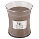 WEBHIDDENBRAND Ovalna vaza za sveče WoodWick, Pesek in viseča drva, 275 g