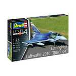 Plastično letalo ModelKit 03843 - Eurofighter "Luftwaffe 2020 Quadriga" (1:72)