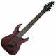 Jackson X Series Dinky Arch Top DKAF8 IL Črna-Stained Mahogany