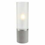 Belo-siva namizna svetilka iz betona (višina 40 cm) Molo - Markslöjd