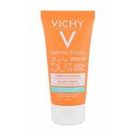 Vichy Capital Soleil Velvety Cream zaščita pred soncem za obraz za normalno kožo SPF50+ 50 ml za ženske