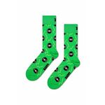 Nogavice Happy Socks Vinyl Green Sock zelena barva - zelena. Nogavice iz kolekcije Happy Socks. Model izdelan iz elastičnega, vzorčastega materiala.