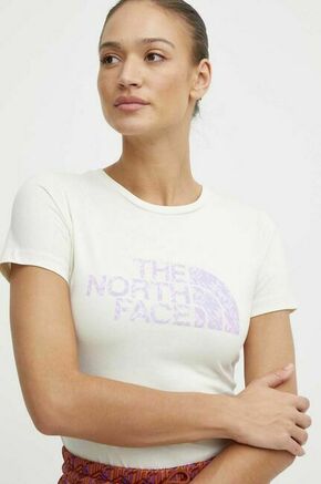 Bombažna kratka majica The North Face ženska