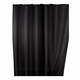 Črna zavesa za tuš s premazom proti plesni Wenko, 180 x 200 cm