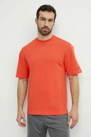 Kratka majica za vadbo Reebok Active Collective oranžna barva
