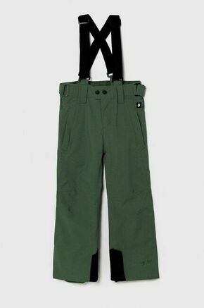Otroške smučarske hlače Protest BORK JR zelena barva - zelena. Otroške smučarske hlače iz kolekcije Protest. Model izdelan iz materiala