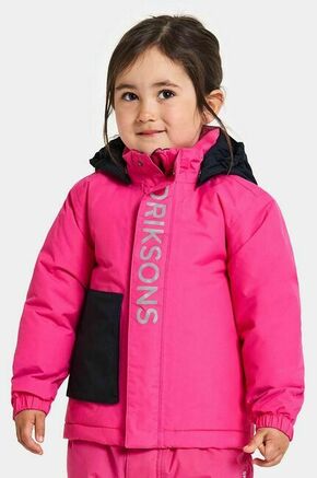 Otroška zimska jakna Didriksons RIO KIDS JKT roza barva - roza. Otroška zimska jakna iz kolekcije Didriksons. Podložen model