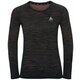 Odlo Blackcomb Ceramicool T-Shirt Black/Space Dye XS Tekaška majica z dolgim rokavom