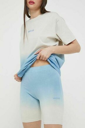 Kratke hlače Nicce ženski - modra. Kratke hlače iz kolekcije Nicce