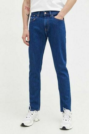 Kavbojke Tommy Jeans moški - modra. Kavbojke iz kolekcije Tommy Jeans slim tapered kroja