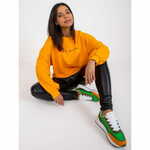Ex moda Ženska ohlapna majica MILEY svetlo oranžna EM-BL-536__3.76_384497 Univerzalni
