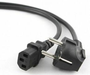Gembird gembird kabel PC-186-vde-3m (c13 / iec c13 / iec 320 c13 - schuko ; 3m; črna barva)