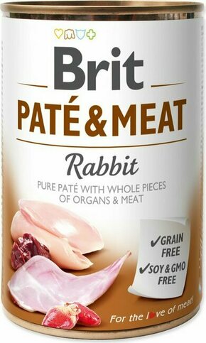 Brit BRIT PATÉ & MEAT s kuncem - mokra hrana za pse - pločevinka - 400 g