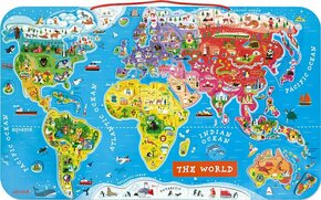 Janod Magnetni zemljevid sveta