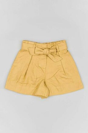 Otroške kratke hlače zippy bež barva - bež. Otroški kratke hlače iz kolekcije zippy. Model izdelan iz enobarvnega materiala.