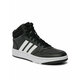 Adidas Čevlji črna 36 2/3 EU Hoops Mid 30 K