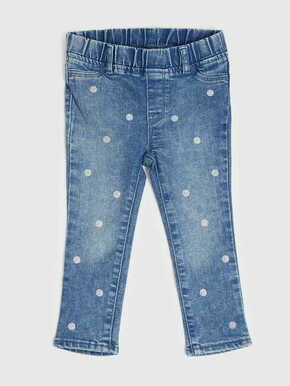 Gap Otroške Jeans hlače s puntíky 4YRS
