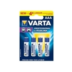 4 AAA mikro bateriji Varta Professional Lithium