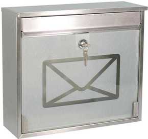 J.A.D. TOOLS poštni nabiralnik iz nerjavečega jekla