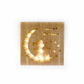 Lesena svetleča dekoracija Dakls Sweet Dreams