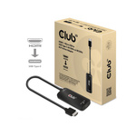 CLUB 3D adapter HDMI + Micro-USB v USB-C Club 3D CAC-1336, M/F, 4K, 120Hz / 8K, 30Hz, aktiven