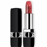Dior Dolgotrajni šminka za polnjenje Rouge Dior Satin 3,5 g (Odstín 525 Metallic Cherie)