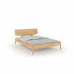 Zakonska postelja iz bukovega lesa Skandica Sund, 160 x 200 cm