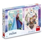 Puzzle Frozen: Anna in Elsa 2x77 kosov