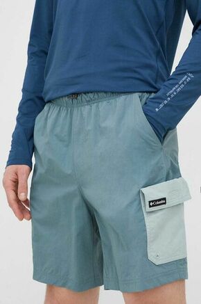 Pohodne kratke hlače Columbia Summerdry - modra. Kratke hlače iz kolekcije Columbia. Model izdelan iz hitrosušečega materiala.