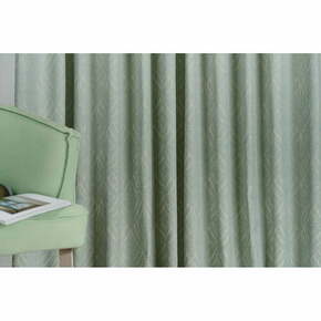 Mentolno zelena zavesa 135x260 cm Sesimbra – Mendola Fabrics