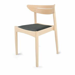 Jedilni stol iz bukovega lesa s črnim sedežem Jakob - Hammel Furniture