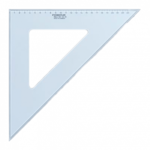 Staedtler trikotnik, 36 cm, 45/45 stopinj, prozorno moder