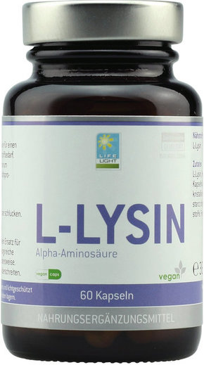 Life Light L-lizin (500 mg) - 60 kaps.