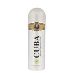 Cuba Gold deodorant v spreju brez aluminija 200 ml za moške