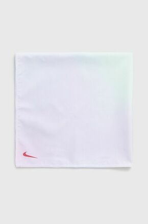 Bandana Nike roza barva - roza. Bandana iz kolekcije Nike. Model izdelan iz vzorčastega materiala.