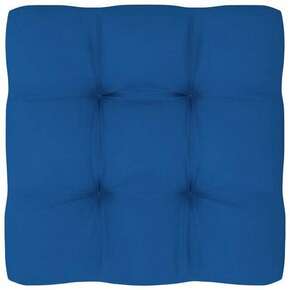VidaXL Blazina za kavč iz palet kraljevsko modra 80x80x12 cm