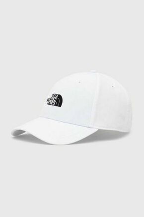 Kapa s šiltom The North Face Recycled 66 Classic Hat bela barva