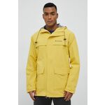Outdoor jakna Columbia IBEX II rumena barva - rumena. Outdoor jakna iz kolekcije Columbia. Prehoden model, izdelan iz vodoodpornega materiala z visoko zračnostjo.