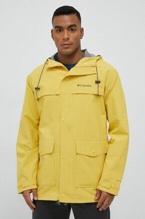 Outdoor jakna Columbia IBEX II rumena barva - rumena. Outdoor jakna iz kolekcije Columbia. Prehoden model