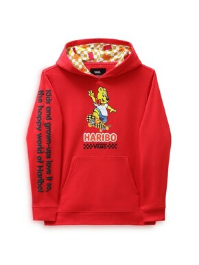 Otroški pulover Vans x Haribo rdeča barva