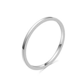 MOISS Minimalistični srebrni prstan R0002020 (Obseg 45 mm) srebro 925/1000