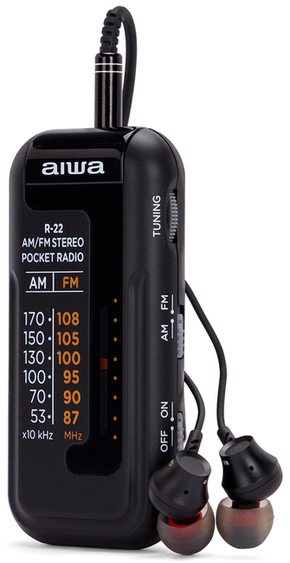 Prenosni radio AIWA R-22BK